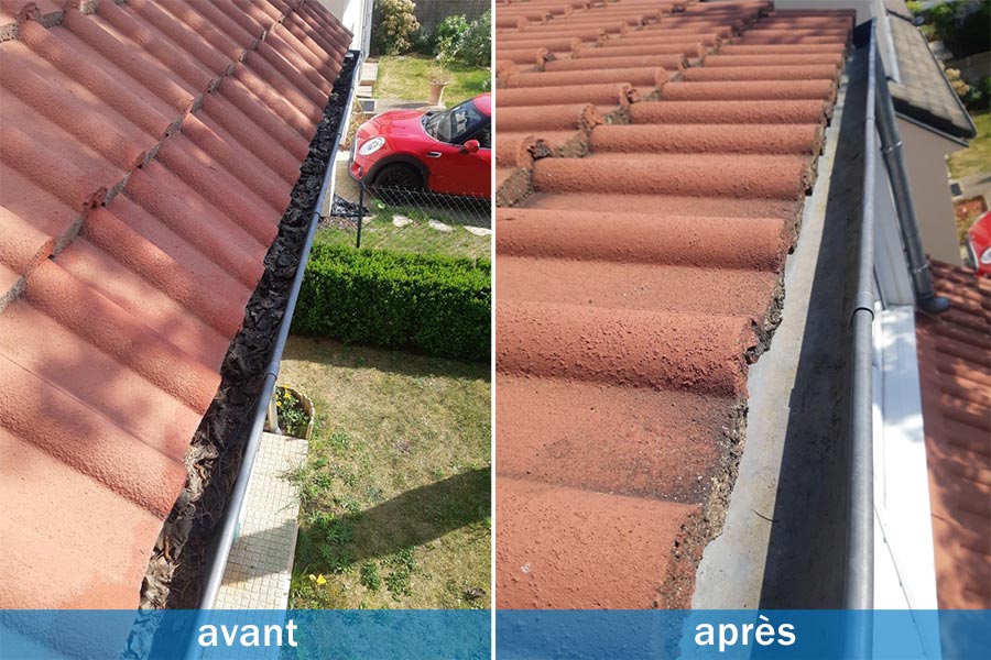 Nettoyage de toiture et gouttières à Verneuil-sur-Seine 78480