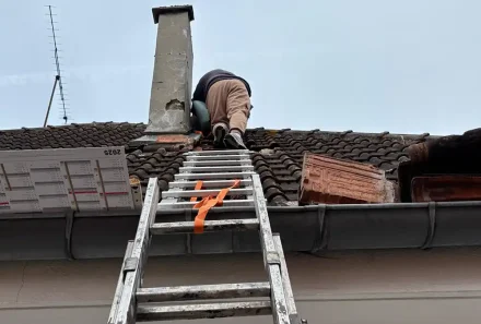 Démontage conduit de cheminée Plaisir 78370